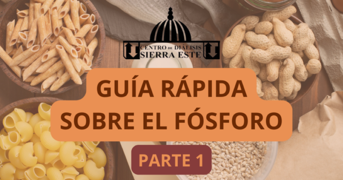 Guía rápida sobre el fósforo